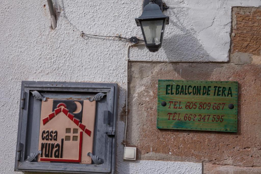 Гостьовий будинок Casa Rural El Balcon De Tera Екстер'єр фото